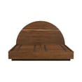 thumbnail image 2 of Moe's Home Collection Watson King Bed Brown Wood Beds, 2 of 7