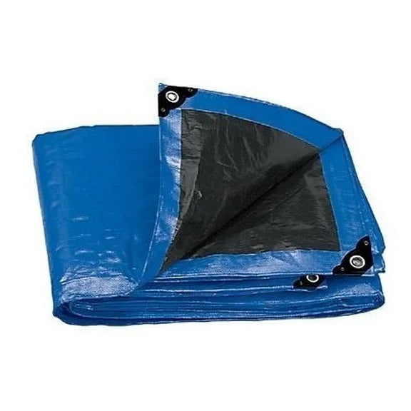 Lona Reforzada Truper LT-56Z Azul 5 X 6 Mt