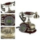 thumbnail image 5 of Teléfono fijo retro Bling Bling para oficina en casa Con función FSK/DTMF y pausa, 5 of 12