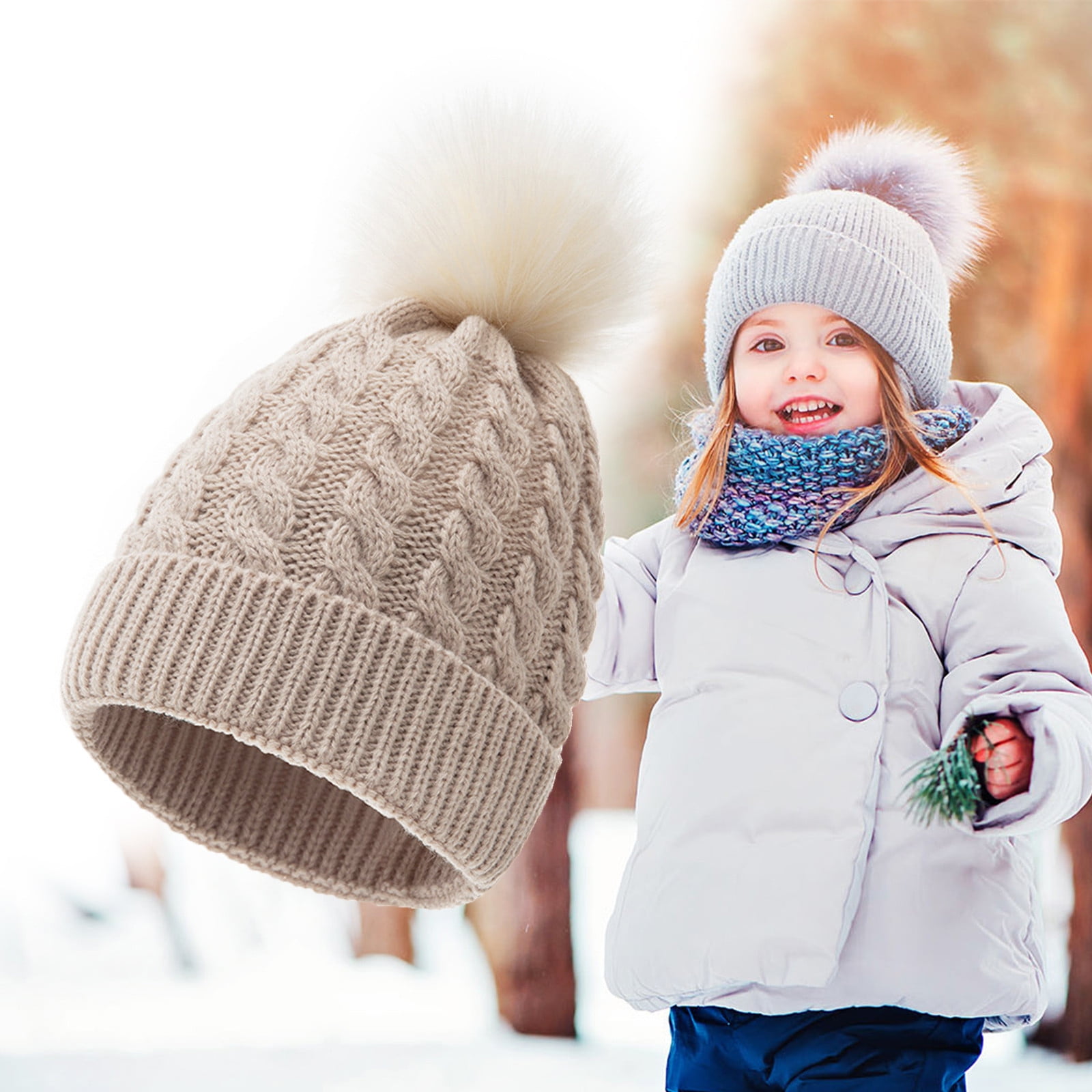 Winter cap baby girl sale