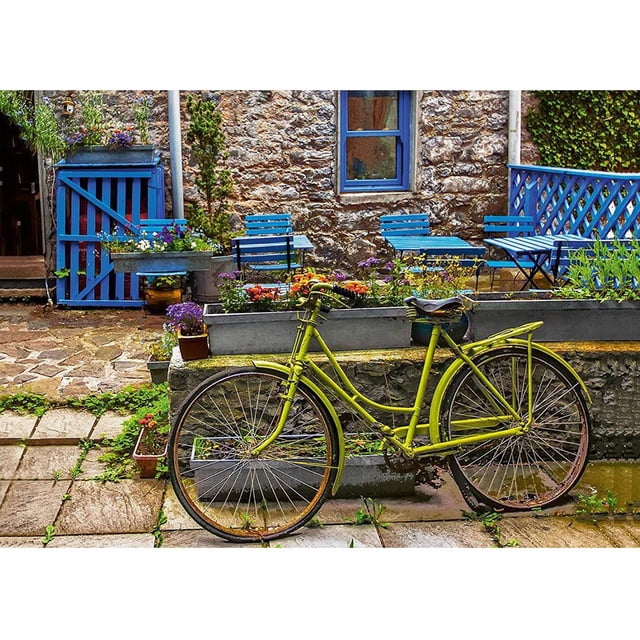 Taladro Diamante Pintura (DB5471) 5D DIY Bicicleta completa Bordado de punto de cruz (L1707) 45x60cm Hugtrwg Para estrenar
