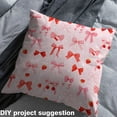 thumbnail image 2 of Homewish Princess Cute Bow-tie Fabric by the Yard 3 Yard for Girls, Red Strawberry Cherry Room Decor Fabric by the Yard, Chic Polkadots Sewing Fabric, Luxury Bedroom Decor, 2 of 6