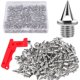 thumbnail image 1 of Clavos para atletismo JULMELON de acero de 6,35 mm, 120 piezas, con llave, 1 of 6