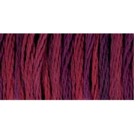 UPC: 0077540101412 | DMC Color Variations Radiant Ruby 6-Strand Embroidery Floss  8.7 Yd.