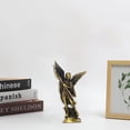 thumbnail image 3 of Yvsxxv 2 Pcs Antique Bronze Christian Saint Michael Figurines & Knick-Knacks Guardian Statue for Home Tabletop, 3 of 7