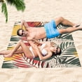 thumbnail image 6 of GZHJMY Beach Towel for Women Girls, Bohemian Plants Bath Towel, Oversized Lightweight Sport Towel, 31x71 Inch, 6 of 7