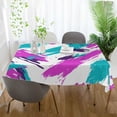 thumbnail image 3 of Yayeee Tablecloths 54" x 54" Rectangle Wrinkle Resistant Party Table Cover, Abstract Drawing, 3 of 8