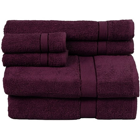 Venus Home - Catch 6-Piece Towel Set, Eggplant