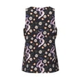 thumbnail image 5 of Gaeub Snake And Floral1 Men's Athletic Tank Top, Workout Sleeveless Shirts, Running Tank Tops for Gym, Running, Training - 4X-Large, 5 of 9