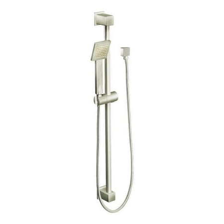 - Moen S3879EP Single Function Hand Shower Package with Hose and Slide Bar Included, Available in Various Colors
