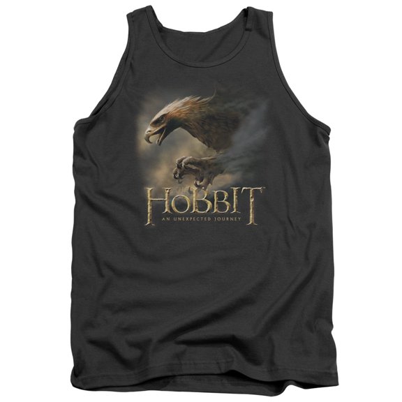 The Hobbit Great Eagle Adult Tank Top Charcoal
