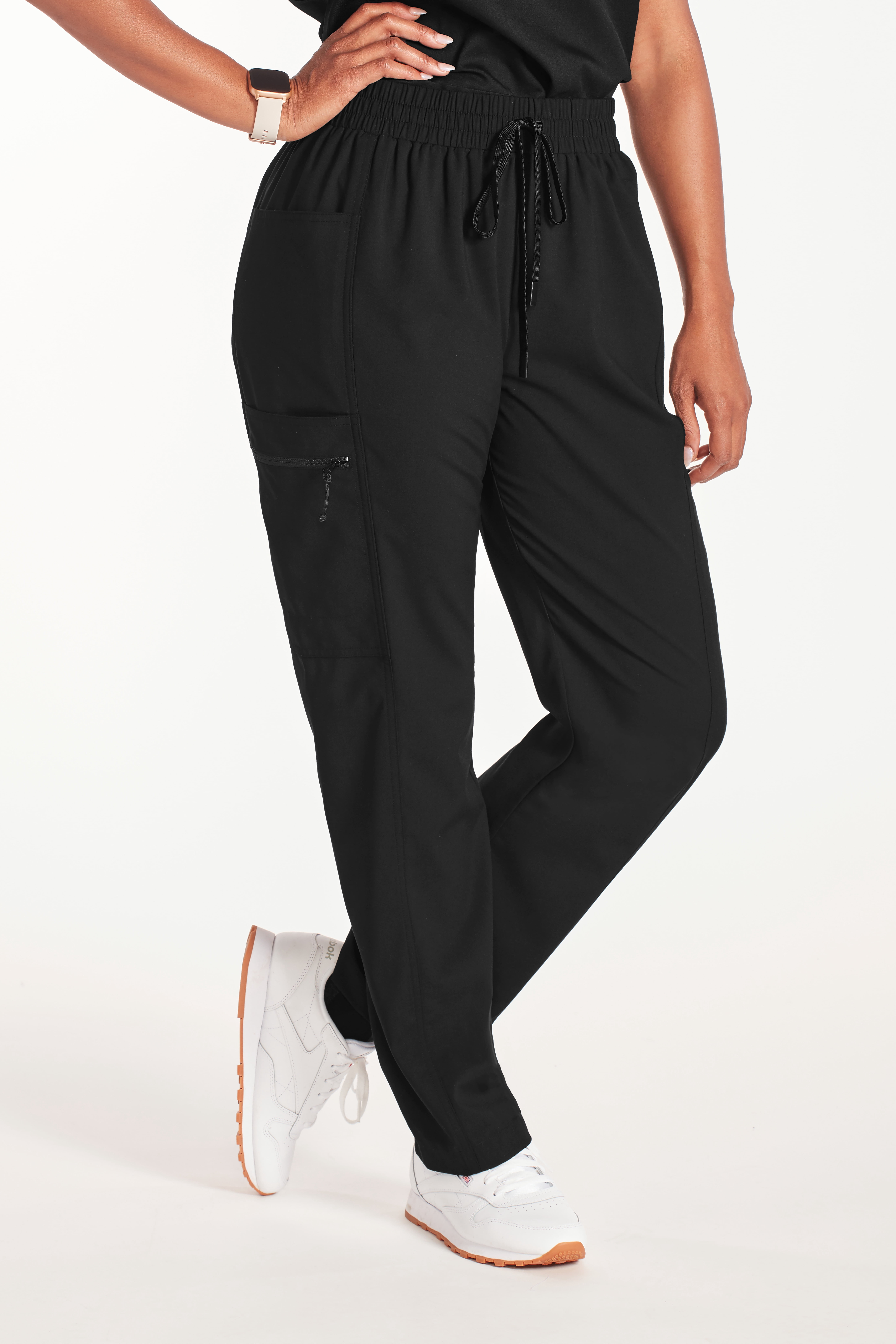 Reebok Women's Scrubs Straight Leg Scrub Pant, 1 Pack, Sizes S - 3XL