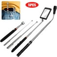 thumbnail image 1 of 5 Pieces Telescoping Magnetic Pickup Tool Square Inspection Mirror Magnetic Pickup Tool 1.5 lb/ 3 lb/ 8 lb Flexible LED Flashligh, 1 of 6