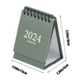Qiopertar Clearance 2024 Style Mini Desk Calendar Desktop Ornament Desk