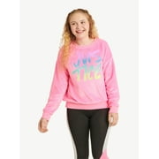 Justice Girls Wooby Crewneck Sweatshirt, Sizes 5-18 & Plus