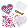 Heart Fuse Bead Kits for Children to Design Make and Give as Valentines or Mothers Day Gift (Pack of 6), Make hearts melt! Create your design then iron the beads to.., By Baker Ross Ship from US