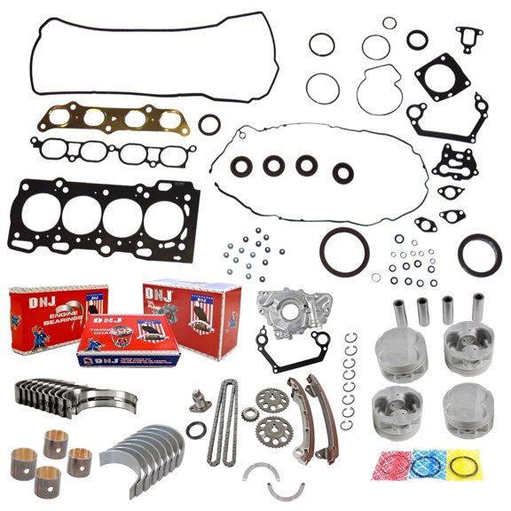 DNJ EK916M Master Engine Rebuild Kit Fits Cars & Trucks 2000-2006 Pontiac Toyota Celica Corolla Matrix Vibe 1.8L DOHC L4 16V 1795cc 2ZZGE VIN L