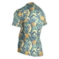 thumbnail image 3 of joogoo Palm Pineapples Pattern Men's Cycling Jerseys Mountain Bike Short Sleeve Tops L, 3 of 7