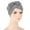 45_Dark Gray, variant on Turbans for Women Head Wrap Hijab Muslim Turban Hatbow Hair Bonnet Scarf Cover Beanie Hat
