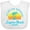AA-White, variant on Inktastic Summer Enjoy the Sunshine Laguna Beach California in Blue Boys or Girls Baby Bib
