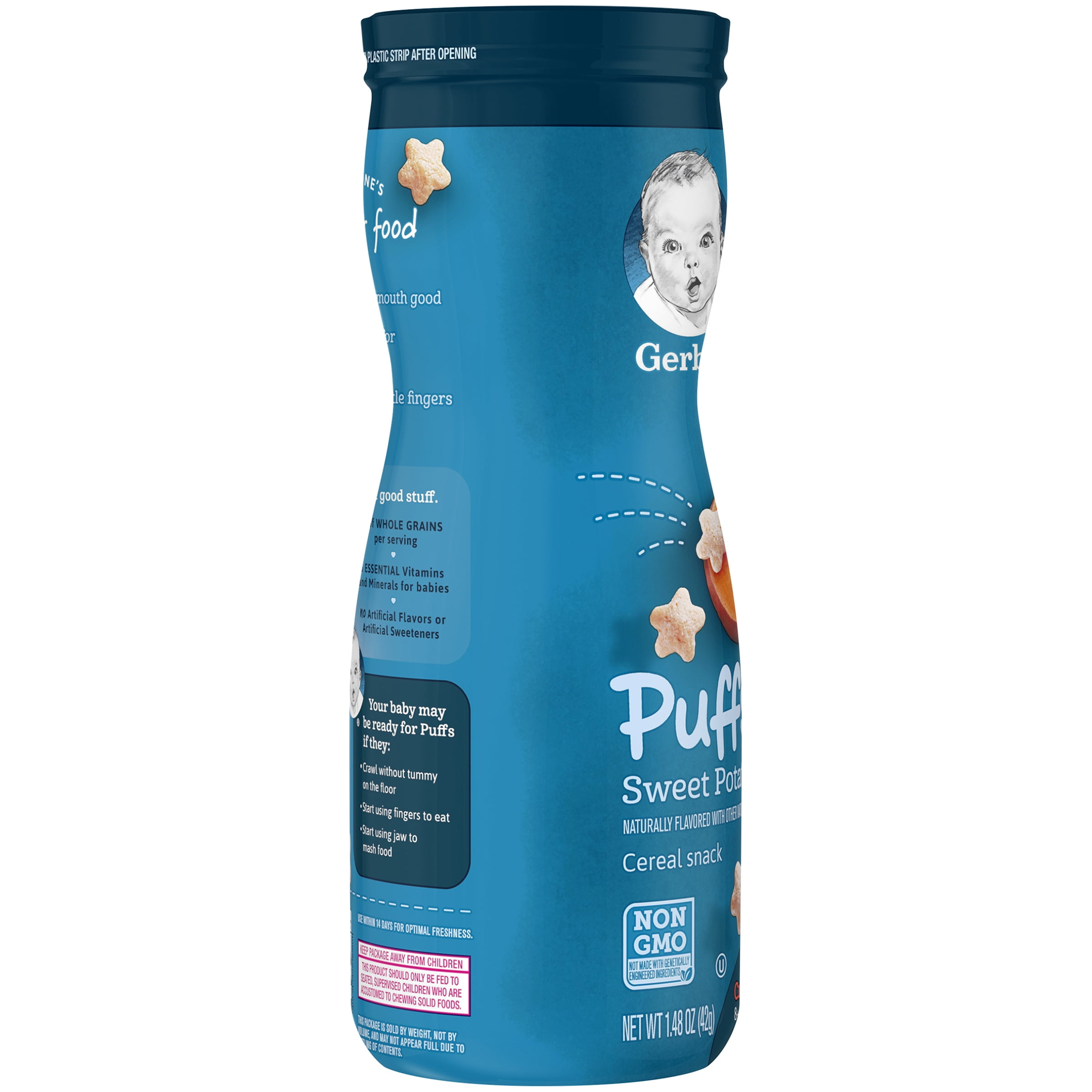 gerber sweet potato puffs