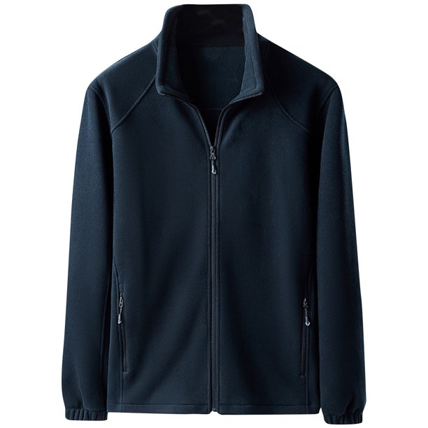 Puntoco Chaqueta/Chaqueta Informal Con Capucha De Manga Larga Y forro Polar Grueso Y Cálido De Terciopelo Coral De Doble Cara Para Hombre