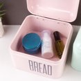 thumbnail image 4 of CAROOTU Durable Metal Bread Box Kitchen Bread Bin Container with Lid for Bakery, 4 of 6