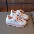 thumbnail image 2 of CAICJ98 Boys' Sneakers Fashion Girls' Shoes Cookie Sneakers Mesh Shoes Casual Children's Shoes Breathable Board Shoes for Toddler Little/big Kids Big Kids Shoes,Pink, 2 of 5