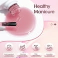 thumbnail image 6 of Gellen Jelly Gel Nail Polish Kit, 6 Transparent Nude Pink Colors Gel Polish Set, Soak Off UV Lamp Cure Nail Polish Kit, Nail Art DIY Manicure Gift for Women, 6 of 9