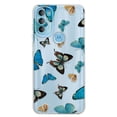 thumbnail image 1 of Funda para Moto G71 5G InstaCase Mariposas Azules Protector Antigolpes, 1 of 4