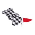 thumbnail image 1 of Bas Suspendus, Décoration de Noël Fait Main Polyester Réutilisable pour Restaurant pour la Chambre à Coucher Noir + Blanc, 1 of 7
