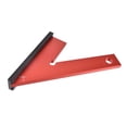 thumbnail image 2 of Triangle Ruler 45 Degree Ruler Aluminum Scribing Ruler Measuring Ruler Measurement Tool Protractor, 2 of 7