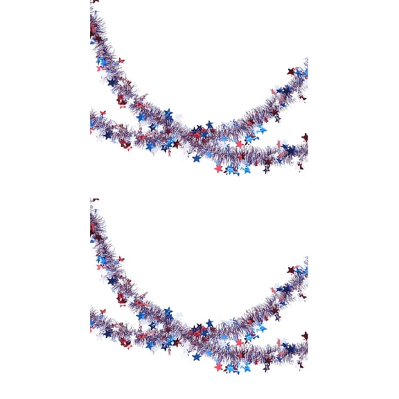 4 pcs Holiday Garland Set 4th of July Patriotic Decorations Party Decor