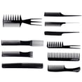 thumbnail image 1 of Qarigey Accesorio de suministro de peine para el cabello de 10 piezas, cepillo de pelo Simple, herramientas de peinado de rectos de Cuidado del cabello, 1 of 6