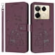 thumbnail image 1 of Wallet Phone Case For Infinix Note 40 Pro 4G 5G 40 Pro+ with Strap Cats Imprint Leather Cover - Gree, 1 of 5
