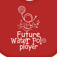 thumbnail image 4 of Inktastic Future Water Polo Player Boys or Girls Baby Bib, 4 of 4