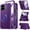 Purple, variant on Vizvera Magnetic for Google Pixel 10 Pro Fold Case with Stand, Fit for Magsafe, Hinge Protection, Screen Protector, Built-in Hidden Kickstand, Slim Shockproof Phone Case-Purple