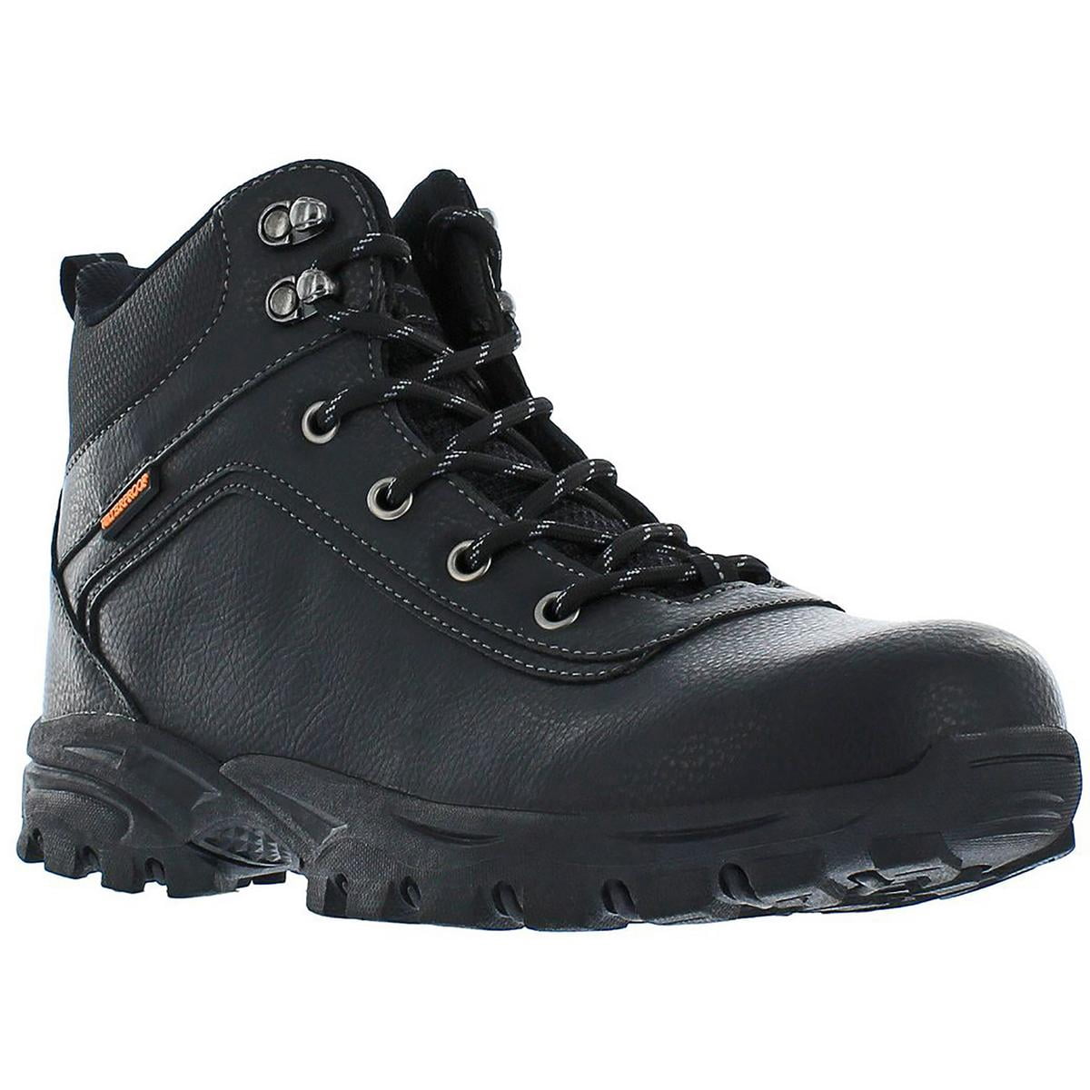 Weatherproof Vintage Men Jeremiah Hiking Work Boots Size US 12M Black WEATHERPROOF VINTAGE Mens Black Mixed Media Padded Water  main image 3