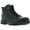 Black, variant on WEATHERPROOF VINTAGE Mens Black Pull Tab 1 Platform Lug Sole Padded Jasper Round Toe Block Heel Lace-Up Hiking Boots 13 M