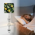 thumbnail image 4 of 10 Inch Wall Clock Battery Operated Silent Clock Decorative for Office, Kitchen, Outdoor, Living RoomYellow Lemon White Lemon Blossom Cute, 4 of 4