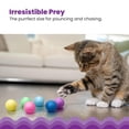 thumbnail image 4 of Tower of Tracks 3-Level Cat Track Toy with 6 Balls, Interactive Toy for Indoor Cats, Orange, 4 of 8