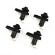 thumbnail image 3 of 4pcs/set High Quality Door Light Switch Universal Car Vehicle Interior Light Lamp Switch Button Black Durable Switch, 3 of 5