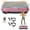 Rose Red, variant on CZBZ Vibration Plate Exercise Machine, Whole Body Workout Platform with Remote Control & Resistance Bands, 300LBS Capacity Adjustable Speeds Vibration Platform for Home Gym Office