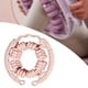 thumbnail image 1 of Abrazadera circular para piernas, rodillo de masaje manual para músculos, 48 ​​ruedas, equipo, herramienta de masaje versátil, rodillo de masaje para Rosa, 1 of 8
