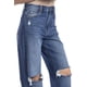 thumbnail image 5 of Jeans Wide Leg con strech /Juvenil, 7506 (Azul dark) azul oscuro 3, 5 of 5