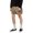 Coffee, variant on OSOLU Solid Color Mens Comfortable Casual Loose Drawstring Knee Length Tracksuit Shorts Daily Relaxed Fit Breathable Workout Training Joggers Bottoms