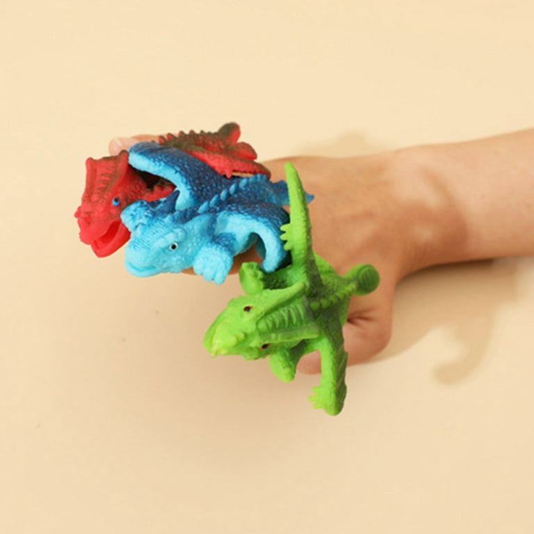 Slingshot Dinosaur Finger Toy Catapult Toy ElasticFlying Finger