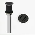 thumbnail image 2 of VIGO Vessel Bathroom Sink Drain in Matte Black, 2 of 12