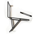 thumbnail image 4 of Bike Front Luggage Rack Bike Front Rack Bicycle Carrier Panniers Shelf Cycling Bike Stand, 4 of 7