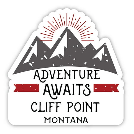 

Cliff Point Montana Souvenir 4-Inch Magnet Adventure Awaits Design